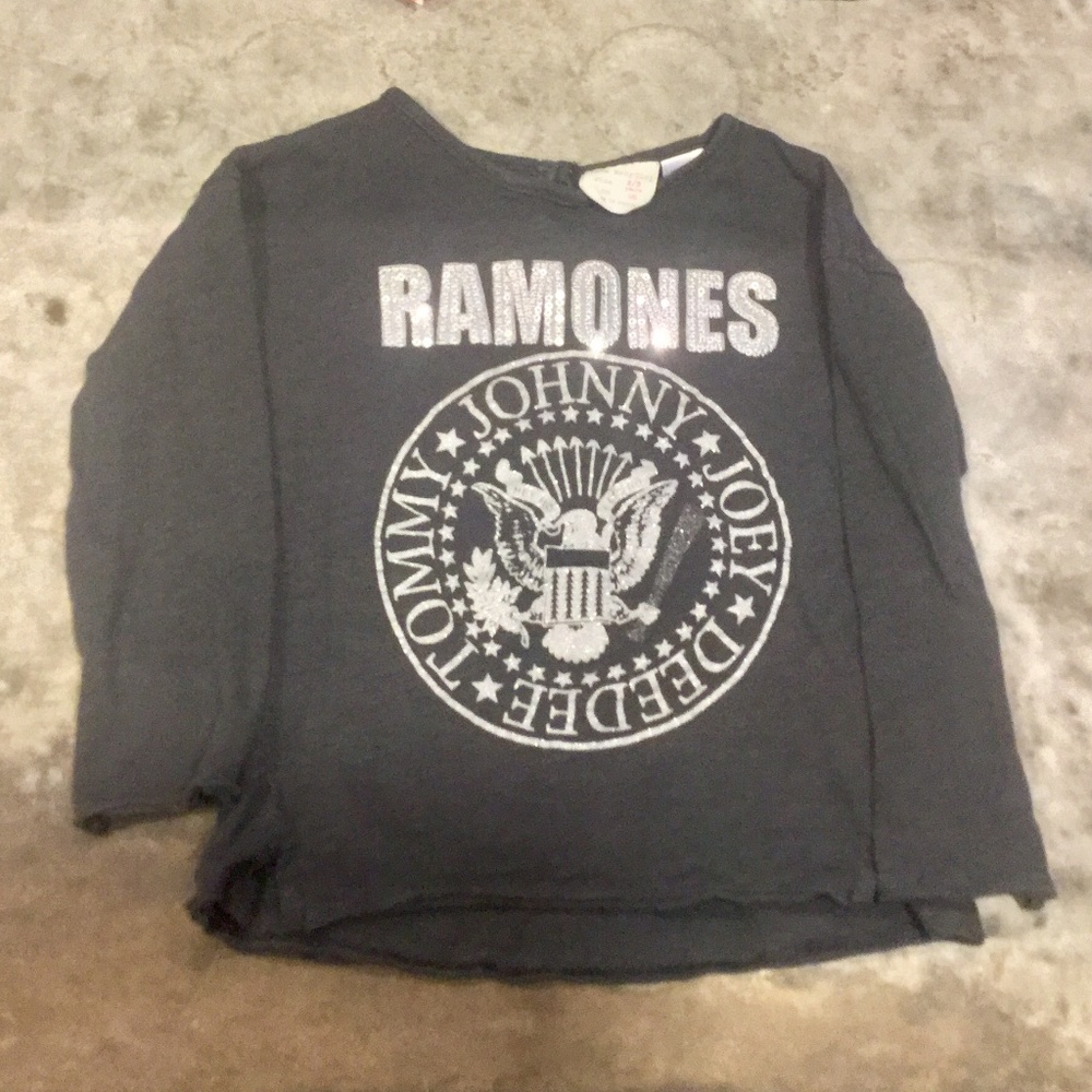 Zara Sequined 'Ramones' Tee Girls